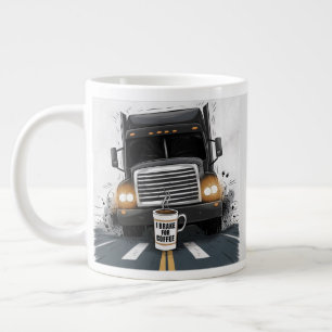 Broms för tema för kaffebryggare jumbo mugg