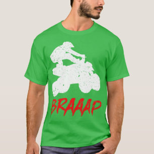 Bromskarta ATV Fyra Hjulbroms fyra Bike IV T Shirt