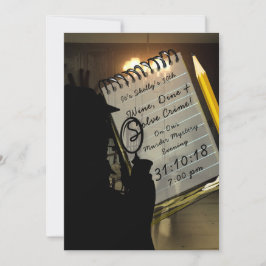 Bromsklädsel Inbjudningskort Brottsundersökning 2