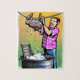 Bromskläpp Tvättande  Pussel