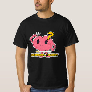 Bromsladdning - Tecknad för utformning av hjärnan T Shirt