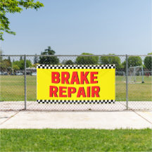 Bromsreparation Bilverkstad Vit Stor