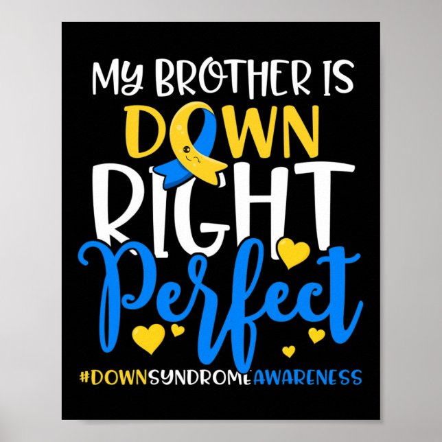 Bromstrumman för dold syndrom är nere på Högerna P Poster (Framsidan)