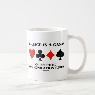 Bron är ett spel för specifik kommunikation Regler Kaffemugg