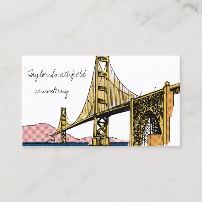 Bron för vintage visitkort (Framsida)