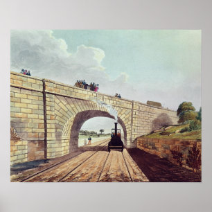 Bron från "Liverpool och Manchester Railway" Poster