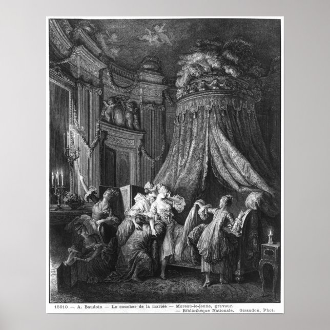 Bron går till sängceremonin poster (Framsidan)