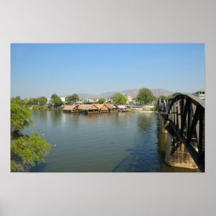 Bron genom floden Kwai Poster