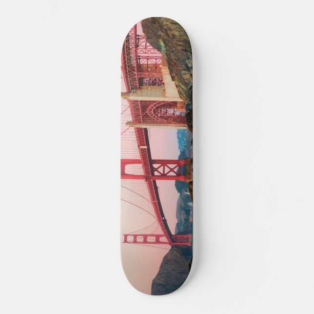 Bron Golden grind dekorativ kudde Mini Skateboard Bräda 18,5 Cm (Framsida)