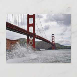 Bron Golden Grind i San Francisco Seen från Fort Vykort