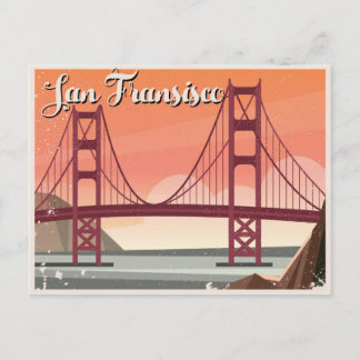 Bron Golden Grind i San Fransisco Vykort