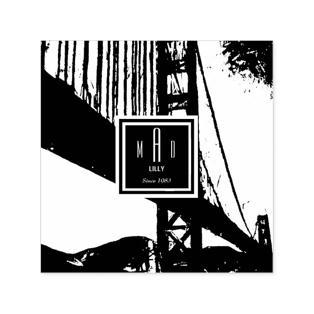 Bron Golden grind Självfärgande Stämpel (Design)