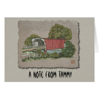 Bron i Älskare täckt OBS Kort