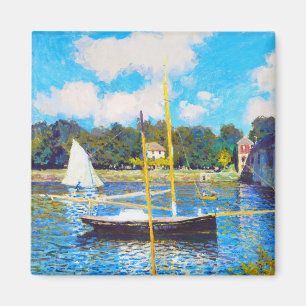 Bron i Argenteuil Claude Monet Magnet