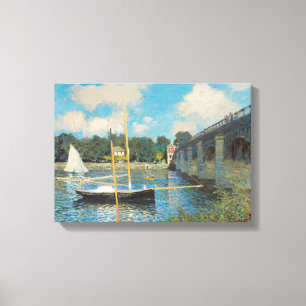 Bron i Argentina av Claude Monet Canvastryck