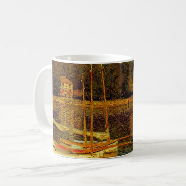 Bron i Argentina av Claude Monet Kaffemugg (Framsida vänster)