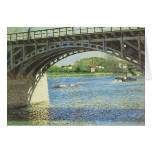 Bron i Argentina av Gustave Caillebotte Hälsningskort