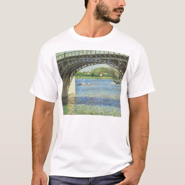 Bron i Argentina av Gustave Caillebotte T-shirt (Framsida)