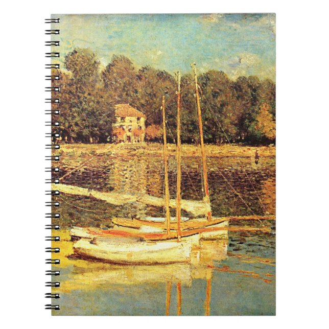 Bron i Argentina Claude Monet Anteckningsbok (Framsidan)