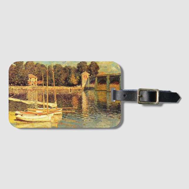 Bron i Argentina Claude Monet Bagagebricka (Framsida horisontal)