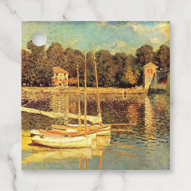 Bron i Argentina Claude Monet Gåvor Etiketter (Framsida)