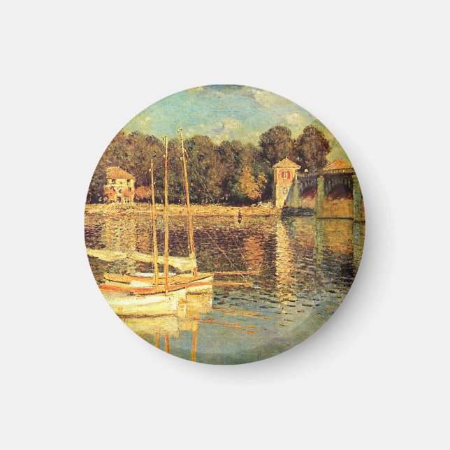 Bron i Argentina Claude Monet Magnet (Framsidan)