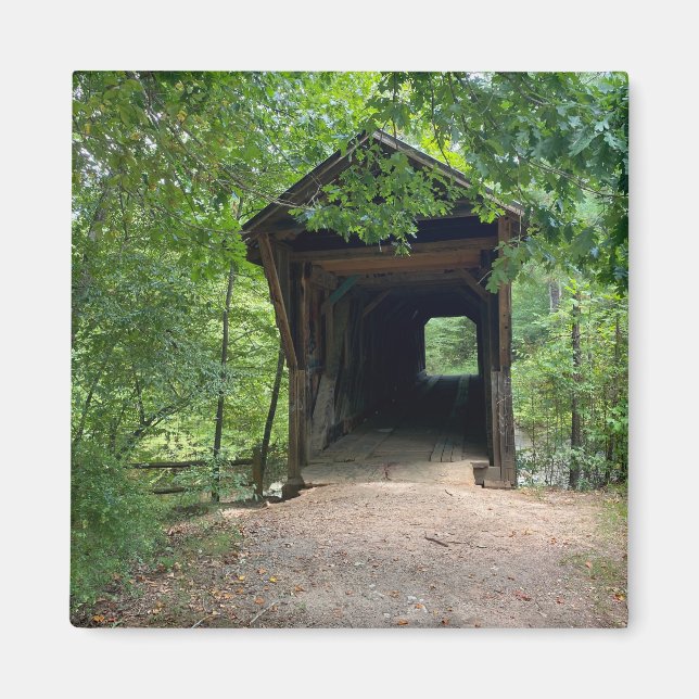 Bron i Bunker Backe täckt Magnet (Framsidan)