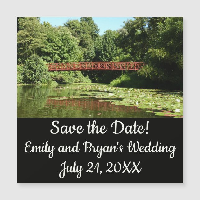 Bron i Centennial Sjö i Ellicott City (Framsida)