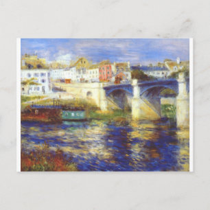 Bron i Chatou av Pierre-Auguste Renoir Vykort