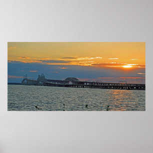 Bron i Chesapeake Bay Poster