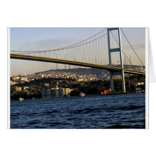 Bron i Istanbul Hälsningskort