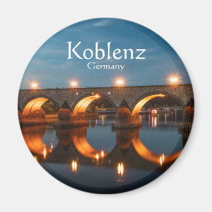 Bron i Koblenz Tyskland Magnet
