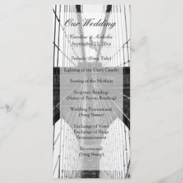 Bron i New York Bröllop NYC Brooklyn Bridge Program