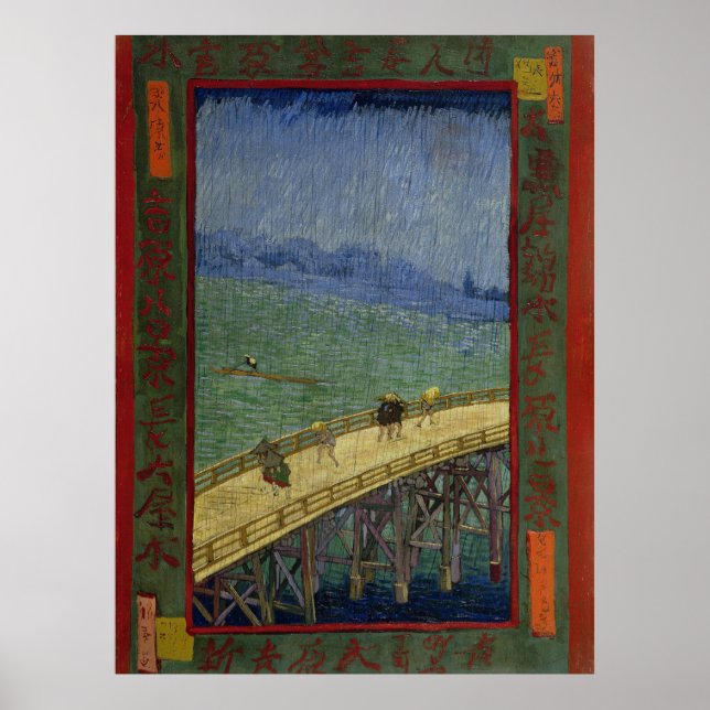 Bron i regnet poster (Framsidan)