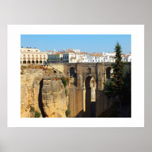 Bron i Ronda i Spanien Poster