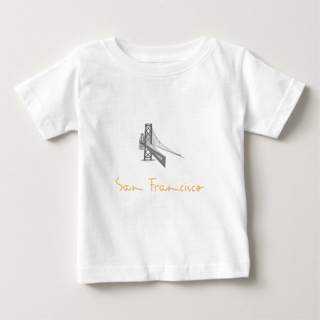 Bron i San Francisco CA Golden Grind T-shirt (Framsida)