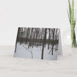 Bron i Snö Helgkort