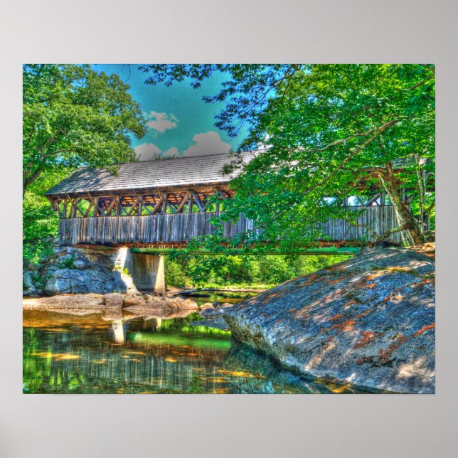 Bron i söndag, Bethel, Maine Poster (Framsidan)