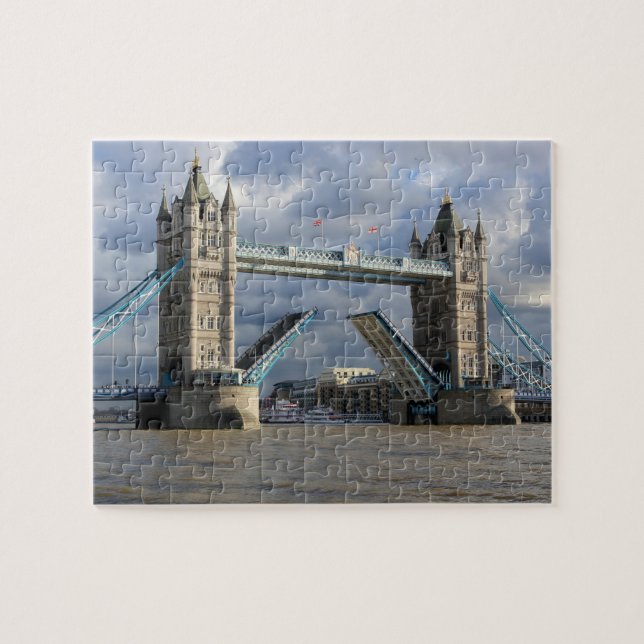 Bron i Torn - London - 8x10 - 110 pcs. Pussel (Horisontell)