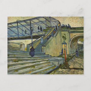 Bron i Trinquetaille av Van Gogh Vykort