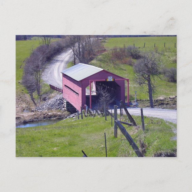 Bron i utaouais vykort (Framsida)