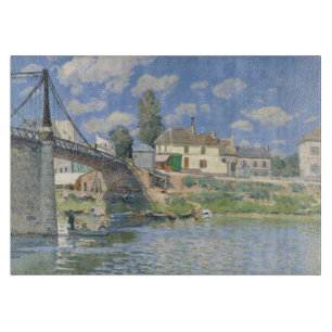 Bron i Villeneu av Sisley Impressionist Paint