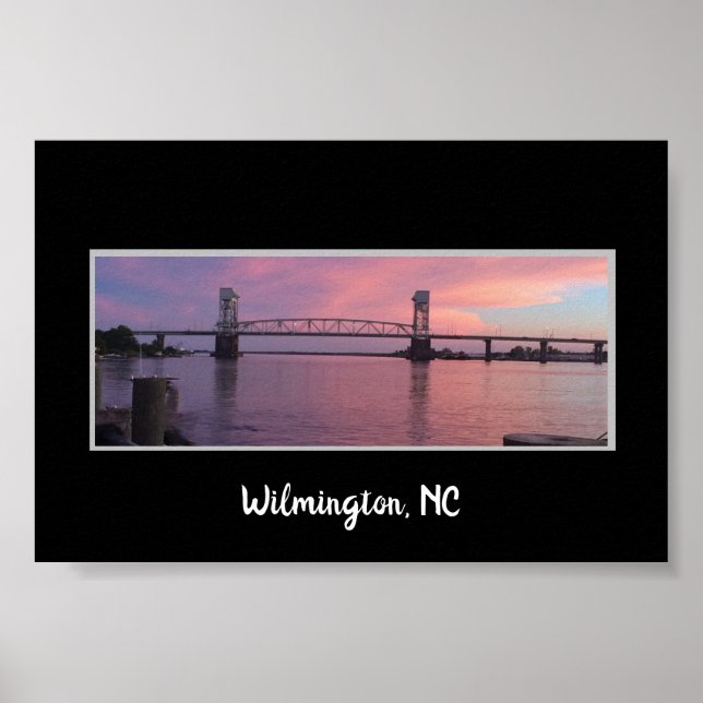 Bron i Wilmington, NC Poster (Framsidan)