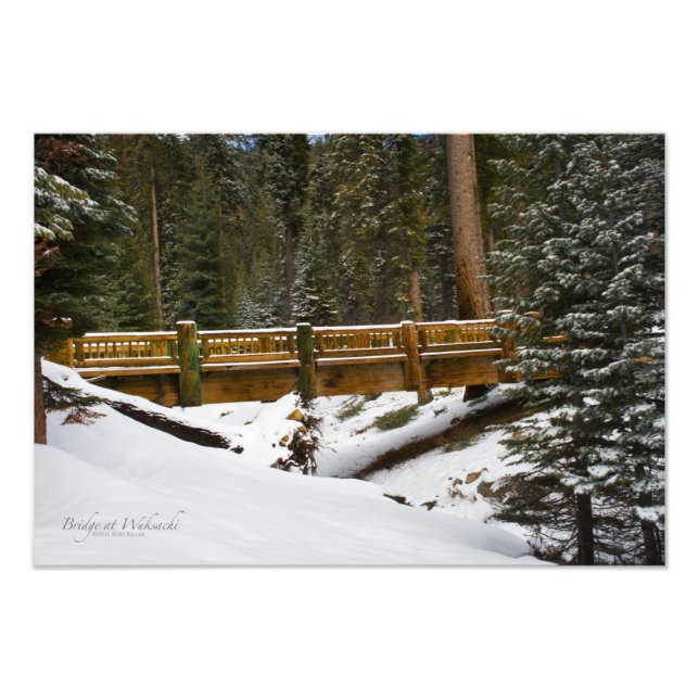 Bron i Wuksachi Fototryck (Framsidan)