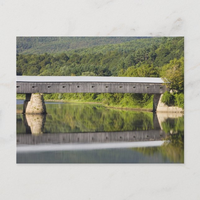 Bron med Windsor-Cornish Covered sträcker sig över Vykort (Framsida)