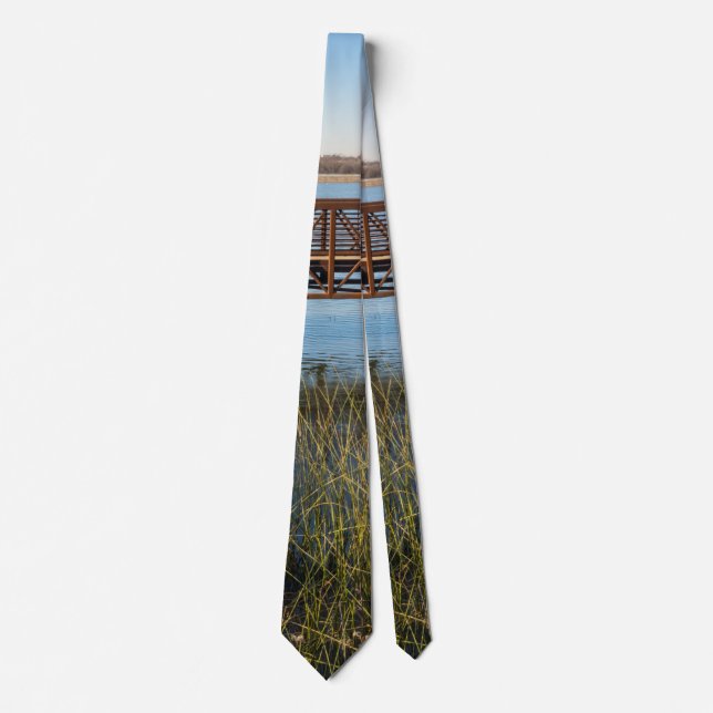 Bron Neck Tie i Sten Slips (Framsida)