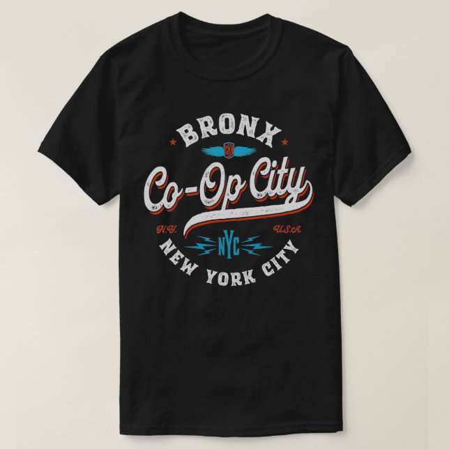 Bron New York CoOp City T Shirt (Design framsida)