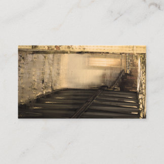 Bron och eftertanke i järn visitkort