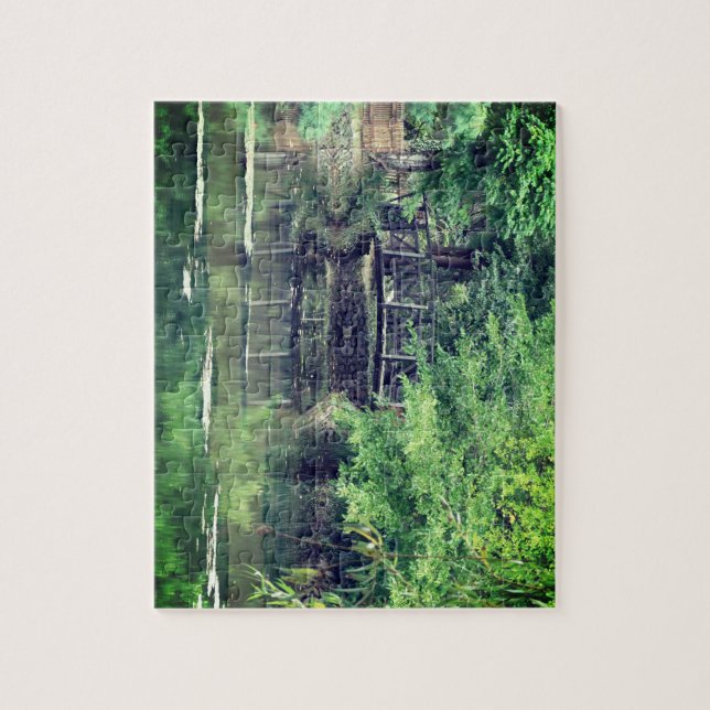 Bron och Vatten Pussel (Vertikal)