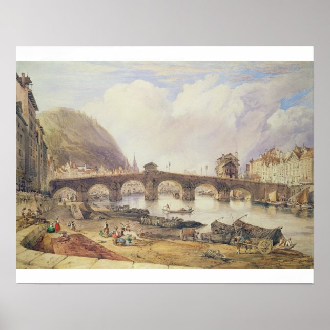 Bron över Arches, Liège Poster (Framsidan)